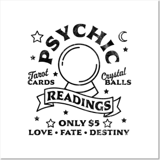 Gypsy Fortune Teller Psychic Readings Tarot Crystal Ball Posters and Art